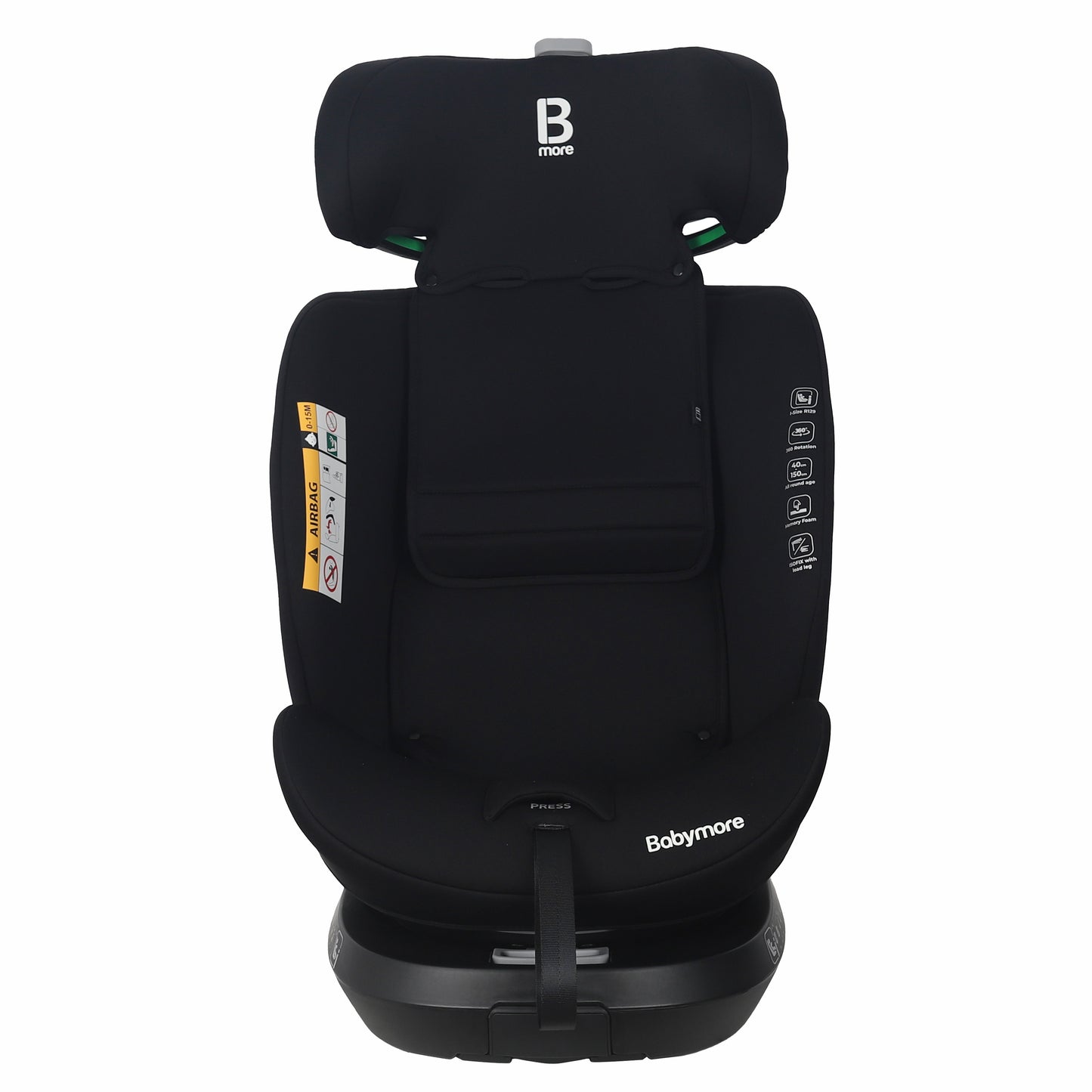 BABYMORE - Shea 360° i-Size Every Stage Car Seat 40-150cm 0-12 years