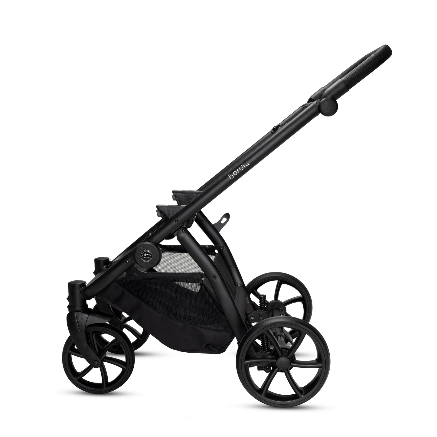 Noordi Fjordi V2 Leather 2in1 Pushchair with ThermoCot™ Carrycot, Cloud