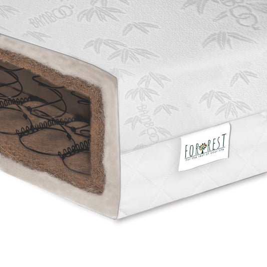 COCOON - For Rest 2in1 Coconut Wool Sprung Mattress